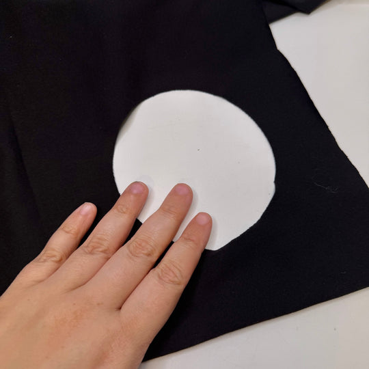 Absolute Zero - Jersey Natural Blend Knit - Black - 0.8M Bundle - True Deadstock fabric Fabric by private - Sustainable Textile | FABCYCLE