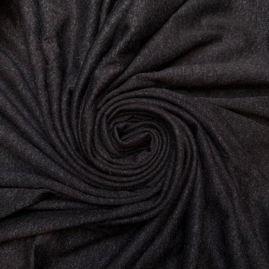 Accomplishing A Lifelong Goal - Metallic Jersey Natural Blend Knit - Dark Grey - 3.2M Bundle - True Deadstock fabric Fabric by private - Sustainable Textile | FABCYCLE