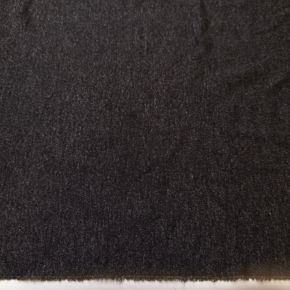 Accomplishing A Lifelong Goal - Metallic Jersey Natural Blend Knit - Dark Grey - 3.2M Bundle - True Deadstock fabric Fabric by private - Sustainable Textile | FABCYCLE