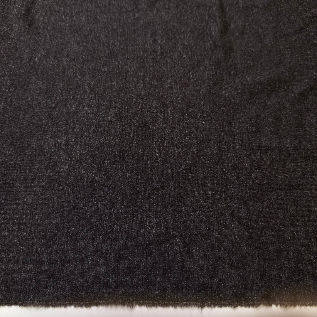 Accomplishing A Lifelong Goal - Metallic Jersey Natural Blend Knit - Dark Grey - 3.2M Bundle - True Deadstock fabric Fabric by private - Sustainable Textile | FABCYCLE