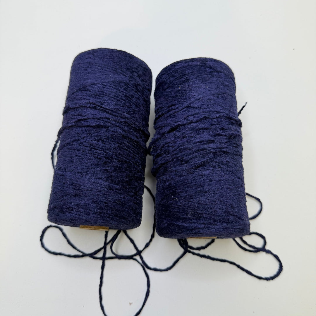 Acrylic Yarn Cones - Navy - 2 Pack - True Deadstock supplies Fabric by private - Sustainable Textile | FABCYCLE