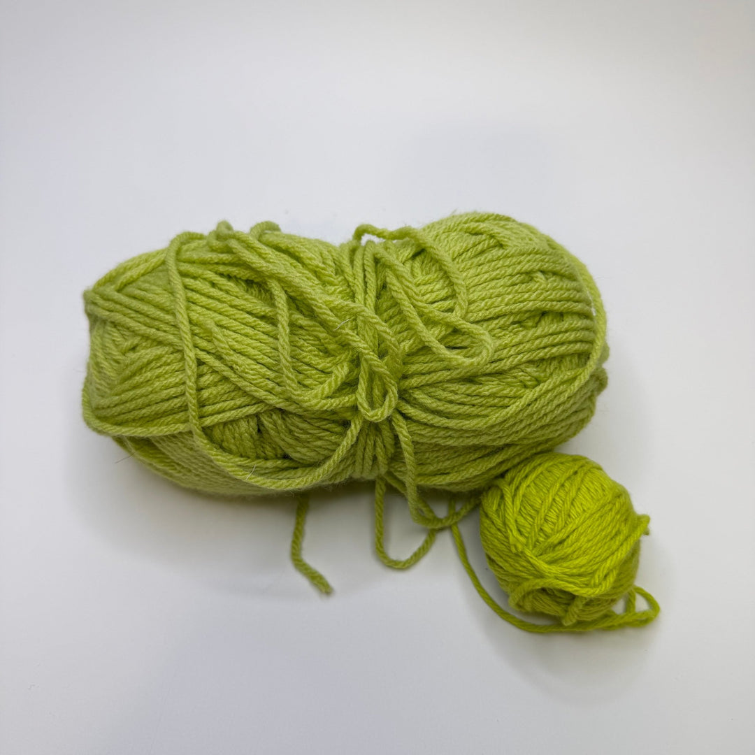 Acrylic Yarn - Green - 2 Pack - True Deadstock supplies Fabric by private - Sustainable Textile | FABCYCLE