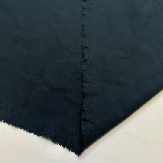 Adding Elastic To The Waistband - Poly/Cotton Knit - Dark Teal - 0.85M Bundle - True Deadstock fabric Fabric by private - Sustainable Textile | FABCYCLE