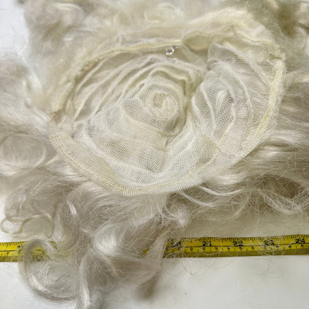 Adult Sized Wig Accessories - Light Grey - Individual - True Deadstock supplies Fabric by private - Sustainable Textile | FABCYCLE