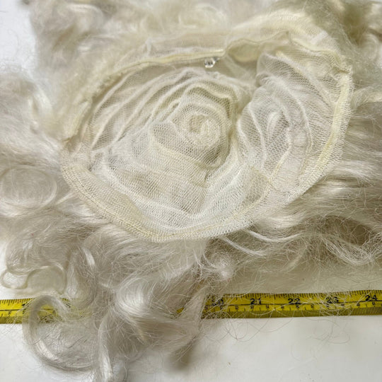 Adult Sized Wig Accessories - Light Grey - Individual - True Deadstock supplies Fabric by private - Sustainable Textile | FABCYCLE
