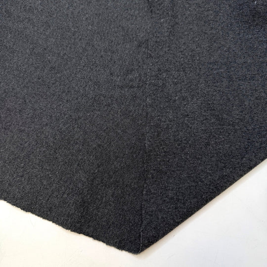Agonis - Rib Knit Cotton Blend Knit - Dark Grey - 0.95M Bundle - True Deadstock fabric Fabric by private - Sustainable Textile | FABCYCLE
