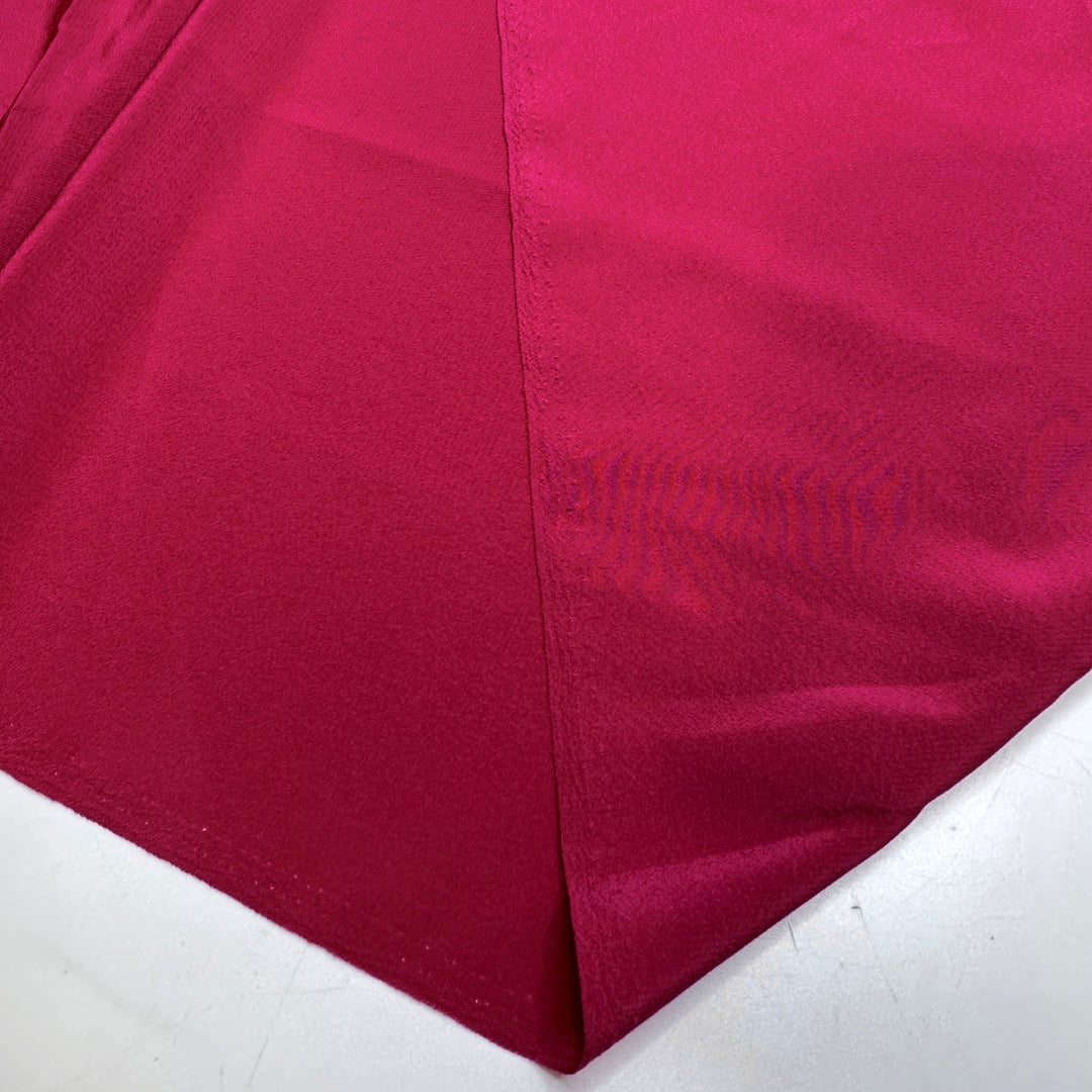 Alkaline Battery - Polyester Blend Woven - Dark Pink - 1.8M Bundle - True Deadstock fabric Fabric by private - Sustainable Textile | FABCYCLE
