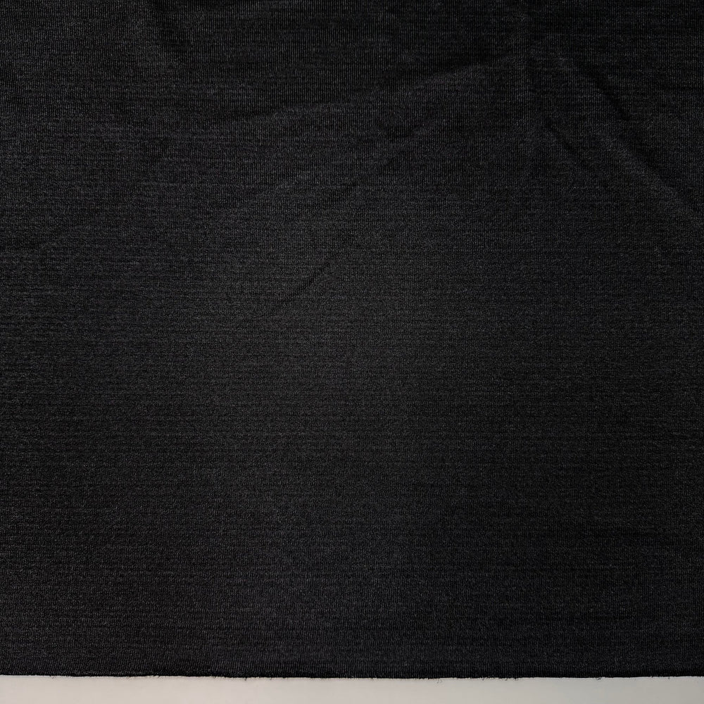 All I Want Is A Serger - Polyester Blend Knit - Black - 1.95M Bundle - True Deadstock fabric Fabric by private - Sustainable Textile | FABCYCLE