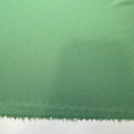 All The Green Flags - Jersey Poly/Acrylic Knit - Light Green - 2.4M Bundle - True Deadstock fabric Fabric by private - Sustainable Textile | FABCYCLE