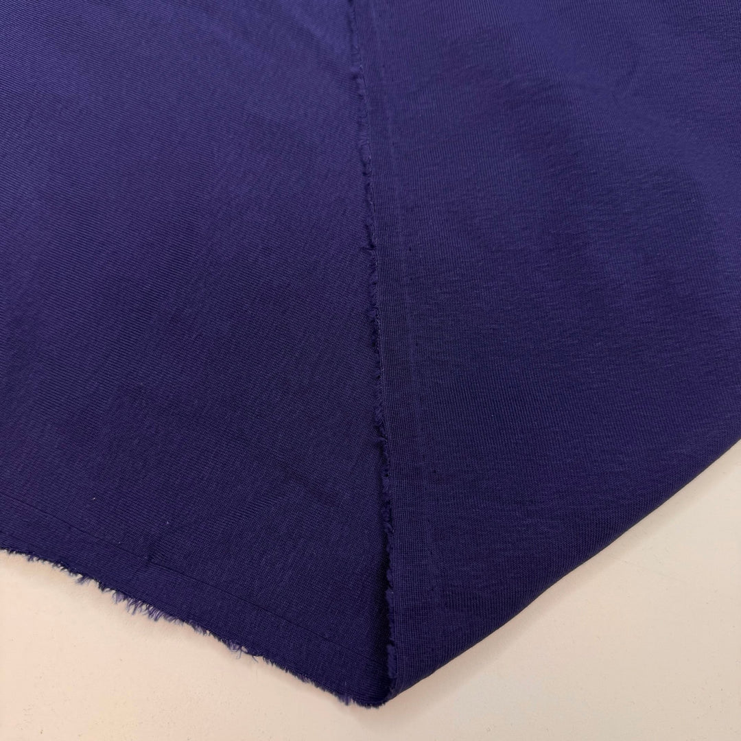Almost Matching Ribbing - Rib Knit Cotton Blend Knit - Dark Blue - 1.75M Bundle - True Deadstock fabric Fabric by private - Sustainable Textile | FABCYCLE