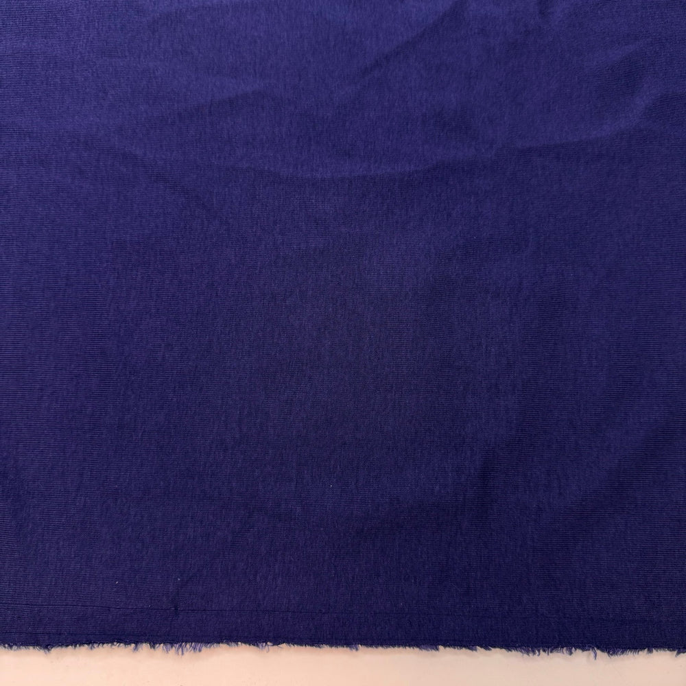 Almost Matching Ribbing - Rib Knit Cotton Blend Knit - Dark Blue - 1.75M Bundle - True Deadstock fabric Fabric by private - Sustainable Textile | FABCYCLE