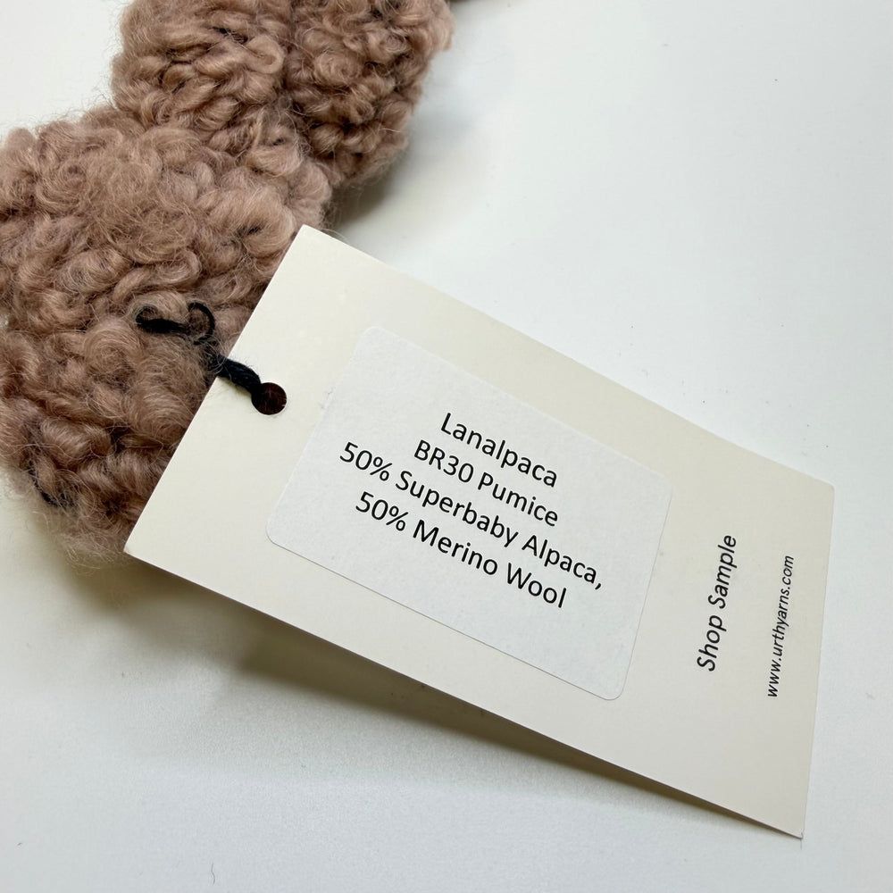 Alpaca Wool Yarn - Beige - Individual - True Deadstock supplies Fabric by private - Sustainable Textile | FABCYCLE