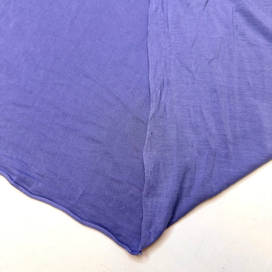 Alstroemeria - Jersey Bamboo Blend Knit - Light Blue/Purple - 2.15M Bundle - True Deadstock fabric Fabric by private - Sustainable Textile | FABCYCLE