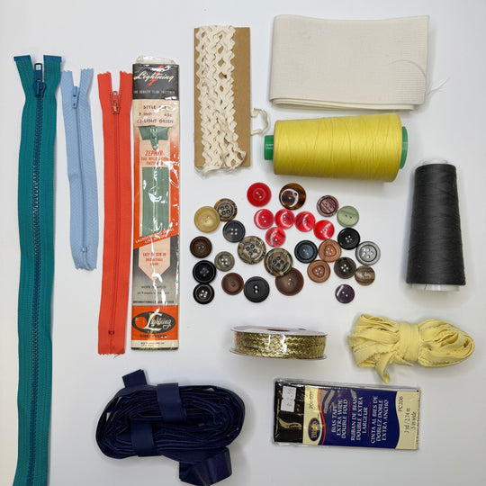 Always be Extra - Supplies Grab Bag - Multi - Pack - True Deadstock supplies Fabric by private - Sustainable Textile | FABCYCLE