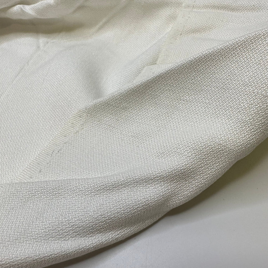 Always Be My Baby - Vintage Herringbone Linen/Cotton Woven - White - 1.45M Bundle - True Deadstock fabric Fabric by private - Sustainable Textile | FABCYCLE
