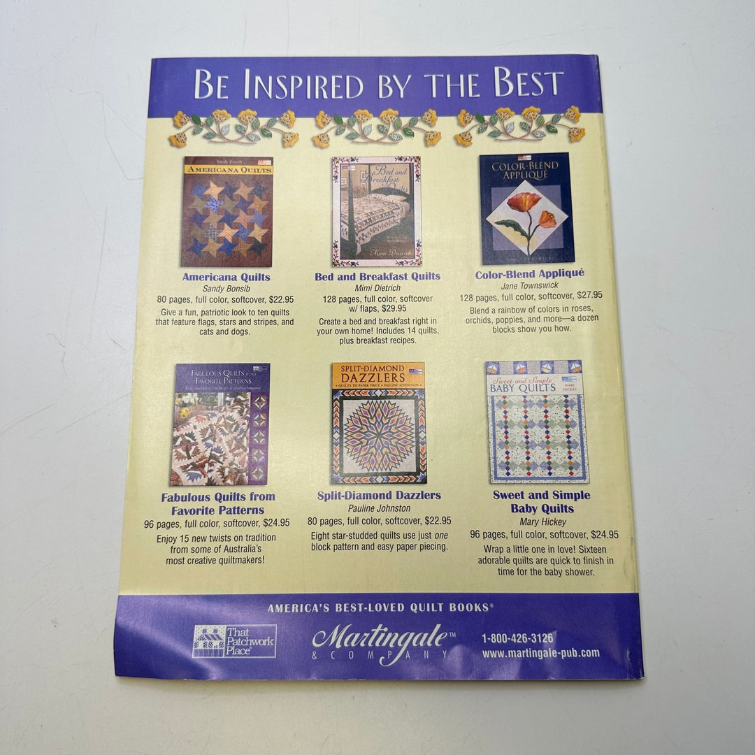 American Patchwork &amp; Quilting June 2003 Books - Grey Multi - Individual - True Deadstock supplies Fabric by private - Sustainable Textile | FABCYCLE