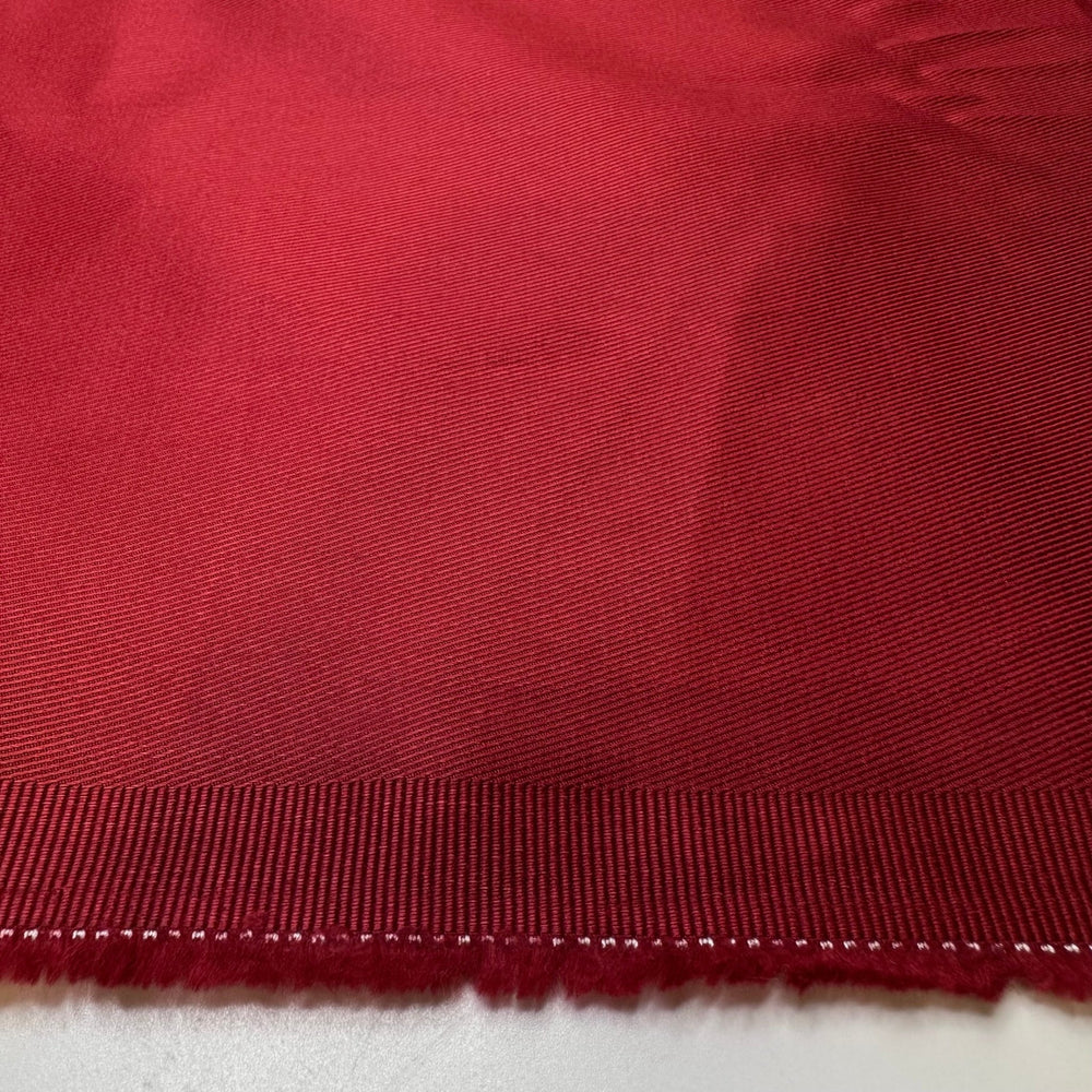 An Elusively Rare Red Wine - Cotton/Spandex Woven - Dark Black/Red - Bundles - True Deadstock fabric Fabric by private - Sustainable Textile | FABCYCLE