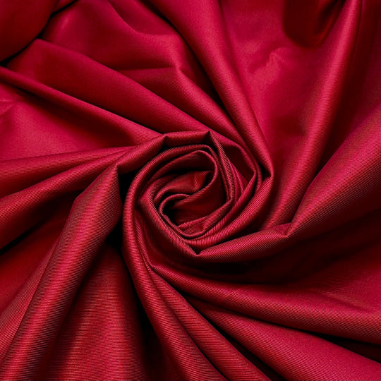 An Elusively Rare Red Wine - Cotton/Spandex Woven - Dark Black/Red - Bundles - True Deadstock fabric Fabric by private - Sustainable Textile | FABCYCLE