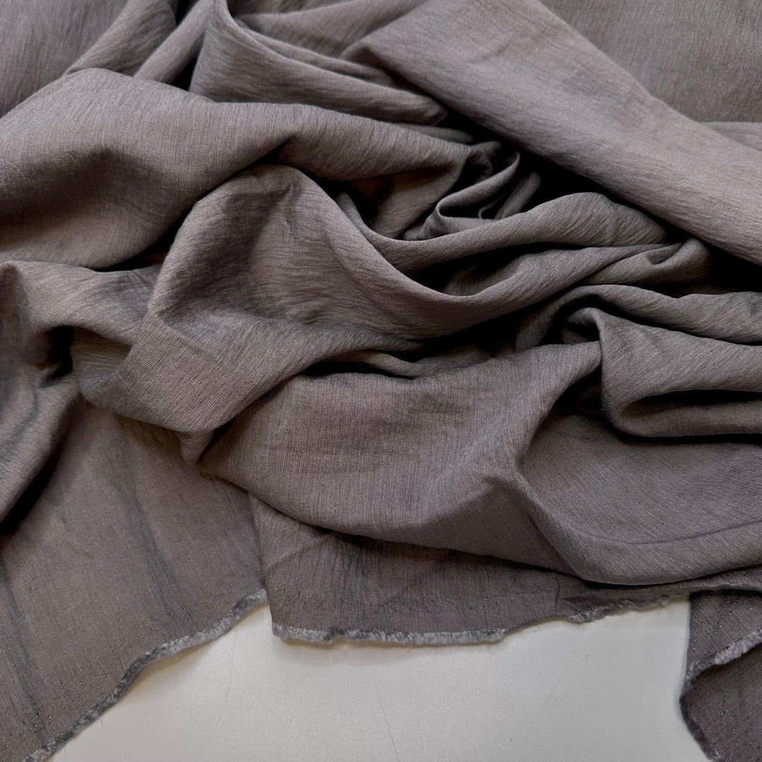 Anastasia Steele - Polyester Blend Woven - Grey - 2.8M Bundle - True Deadstock fabric Fabric by private - Sustainable Textile | FABCYCLE