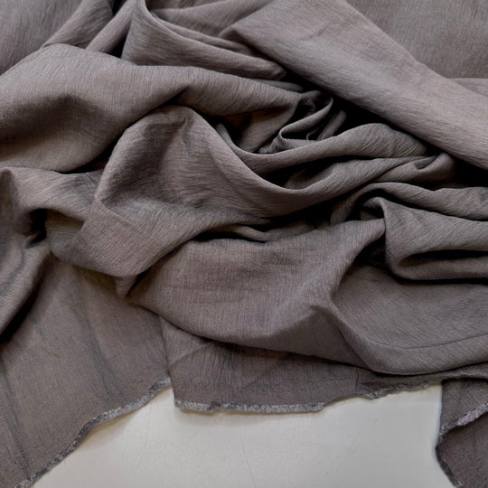 Anastasia Steele - Polyester Blend Woven - Grey - 2.8M Bundle - True Deadstock fabric Fabric by private - Sustainable Textile | FABCYCLE
