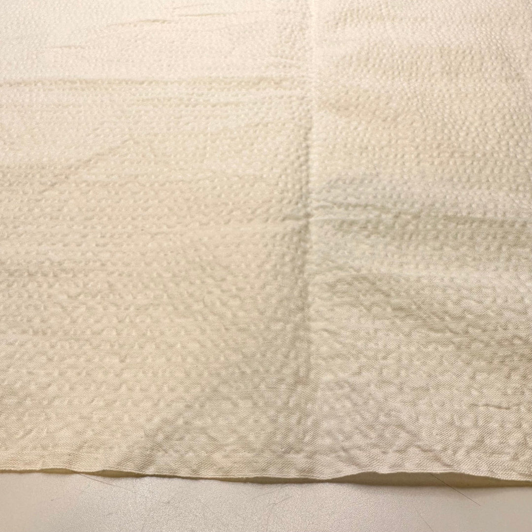 Ancient Manuscripts - Cotton Blend Woven - Light Cream - 1.95M Bundle - True Deadstock fabric Fabric by private - Sustainable Textile | FABCYCLE