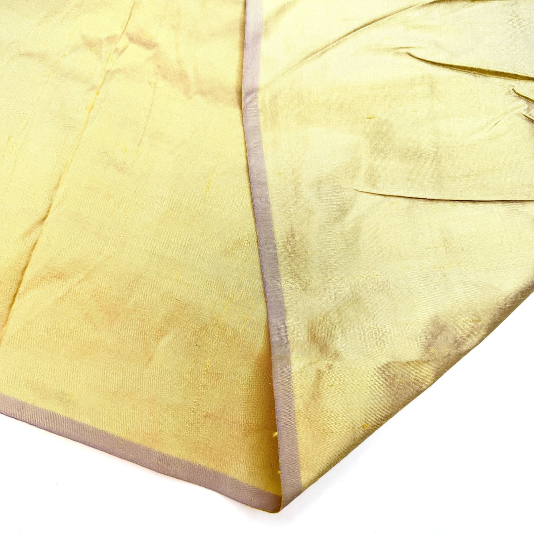 Antique Locket - Metallic Silk Woven - Gold - 1.5M Bundle - True Deadstock fabric Fabric by private - Sustainable Textile | FABCYCLE