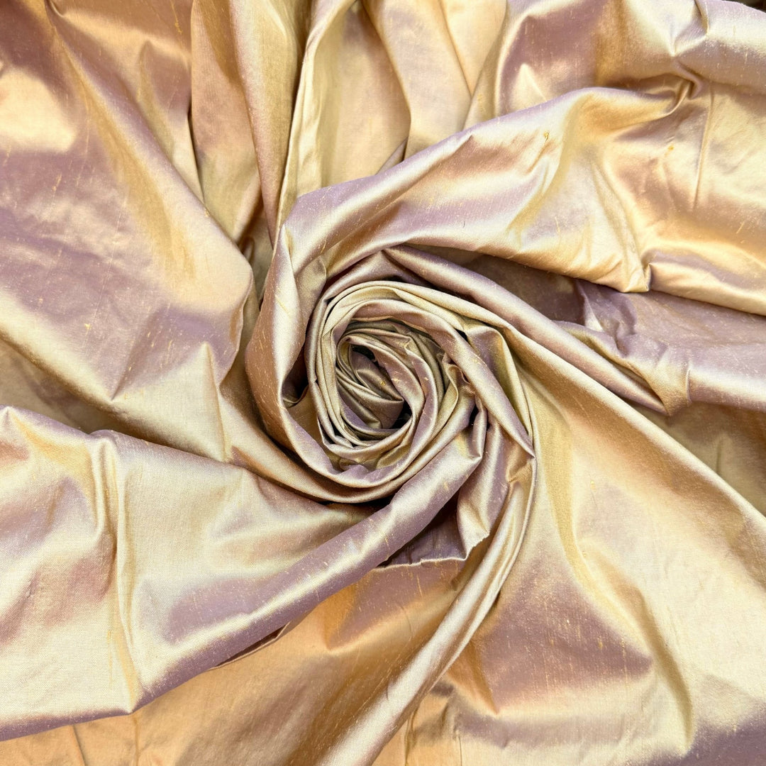 Antique Locket - Metallic Silk Woven - Gold - 1.5M Bundle - True Deadstock fabric Fabric by private - Sustainable Textile | FABCYCLE