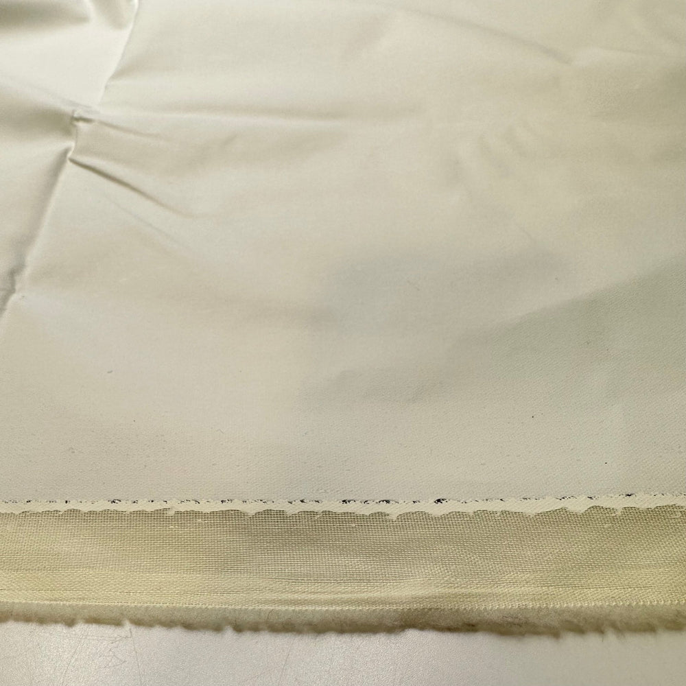 Archival Techniques - Waterproof PU/Poly Woven - White - 2M Bundle - True Deadstock fabric Fabric by private - Sustainable Textile | FABCYCLE