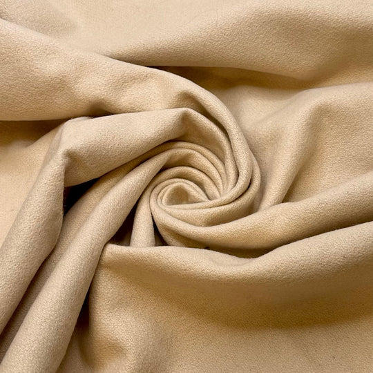 Archive Discoveries - Crepe Wool Woven - Dark Blue/Cream - 3.65M Bundle - True Deadstock fabric Fabric by private - Sustainable Textile | FABCYCLE