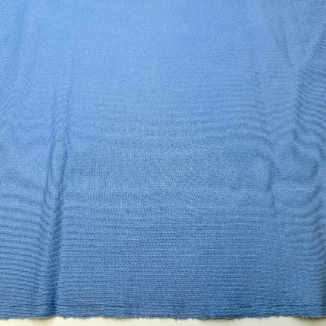 Arctic Currents - Jersey Fleece Cotton Knit - Blue - 1M Bundle - True Deadstock fabric Fabric by private - Sustainable Textile | FABCYCLE