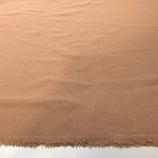 Arriving At The Island - Crepe Poly Woven - Light Beige - 1.65M Bundle - True Deadstock fabric Fabric by private - Sustainable Textile | FABCYCLE