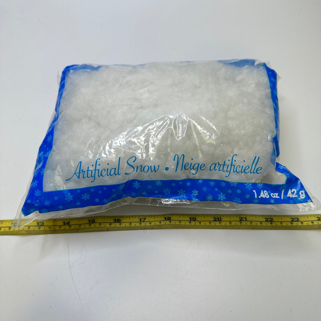 Artificial Snow Accessories - White - Individual - True Deadstock supplies Fabric by private - Sustainable Textile | FABCYCLE