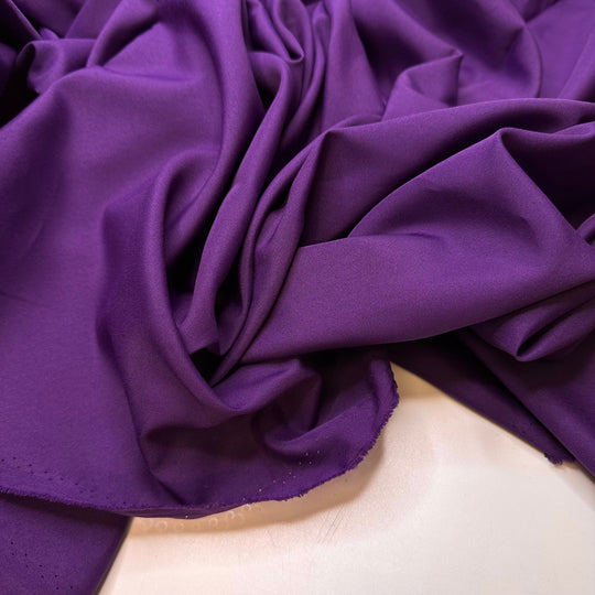 Artist - Poly Woven - Dark Purple - 3.25M Bundle - True Deadstock fabric Fabric by private - Sustainable Textile | FABCYCLE