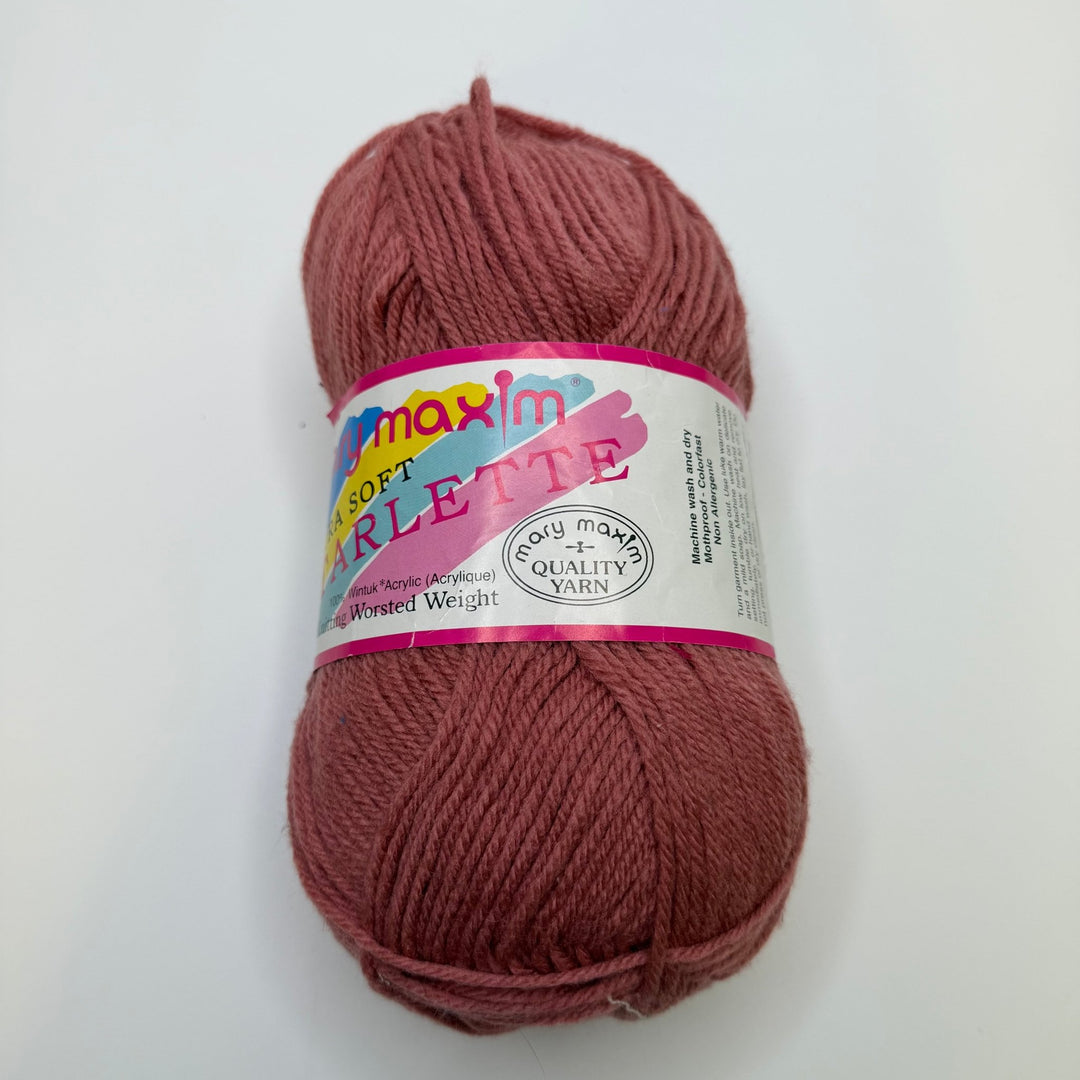 Ash Rose Acrylic Yarn - Pink - Individual - True Deadstock supplies Fabric by private - Sustainable Textile | FABCYCLE