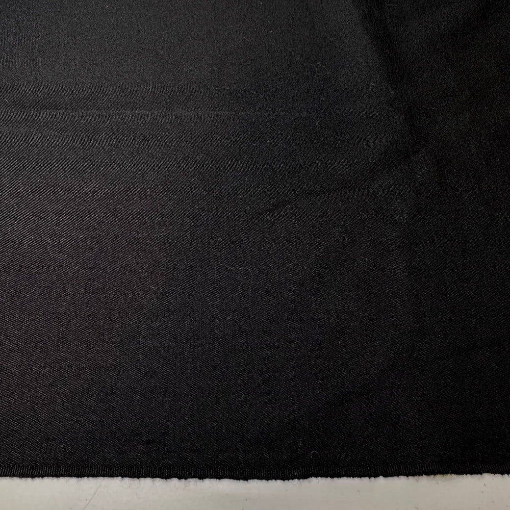 Astronaut - Polyester Blend Woven - Black - 1.1M Bundle - True Deadstock fabric Fabric by private - Sustainable Textile | FABCYCLE