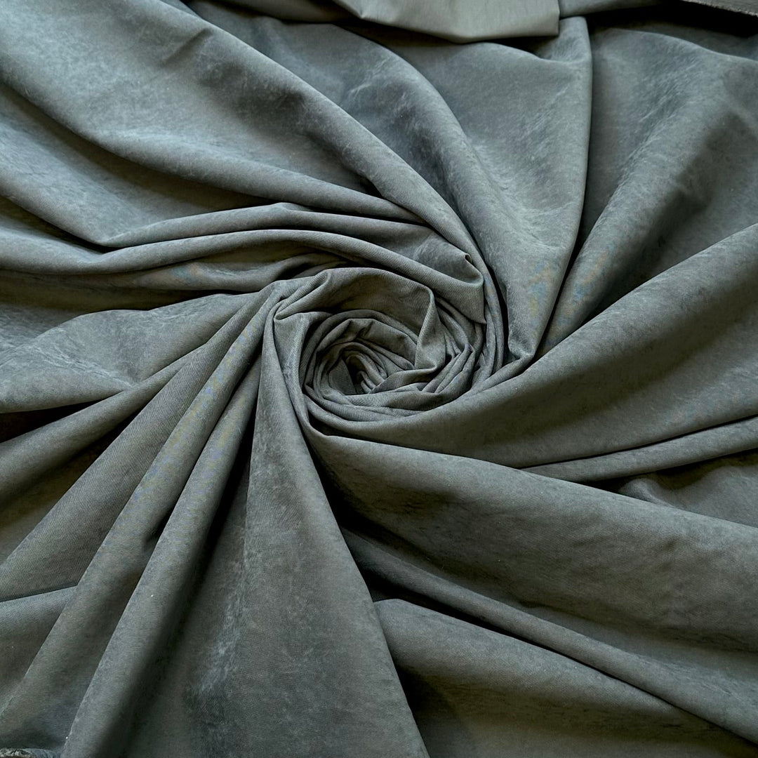 At One With Nature - Brushed Poly/Nylon Woven - Mossy Green - 3.8M Bundle - True Deadstock fabric Fabric by private - Sustainable Textile | FABCYCLE