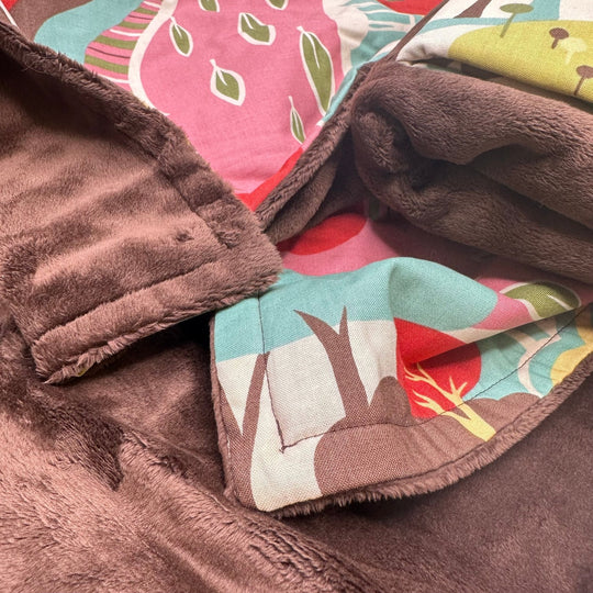 Avant - Garden Quilt Pack - Cotton/Poly Woven - Brown Multi Abstract - 1.5M Bundle - True Deadstock fabric Fabric by private - Sustainable Textile | FABCYCLE