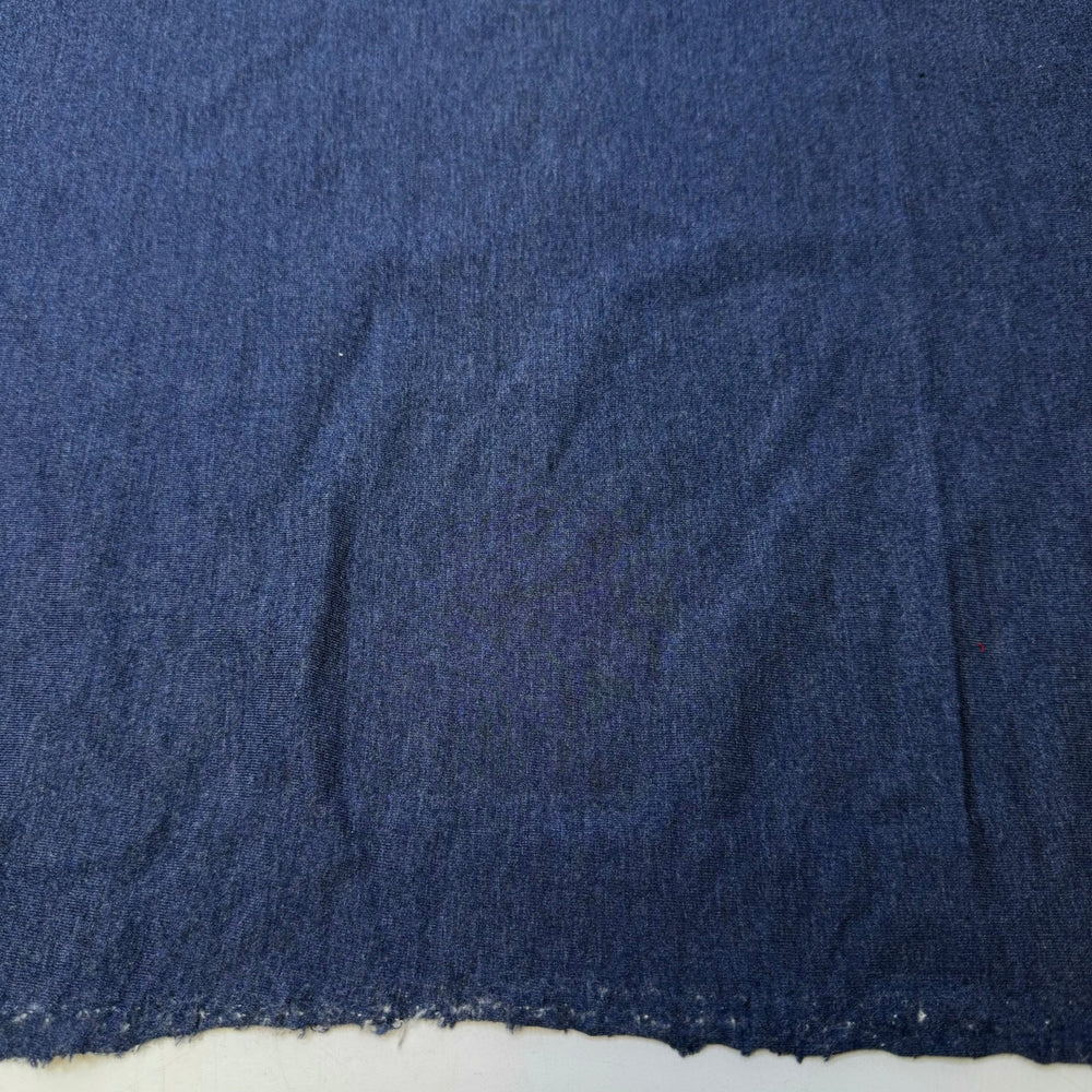 Baby Birds Hatch - Jersey Fleece Bamboo Blend Knit - Light Navy - 0.9M Bundle - True Deadstock fabric Fabric by private - Sustainable Textile | FABCYCLE