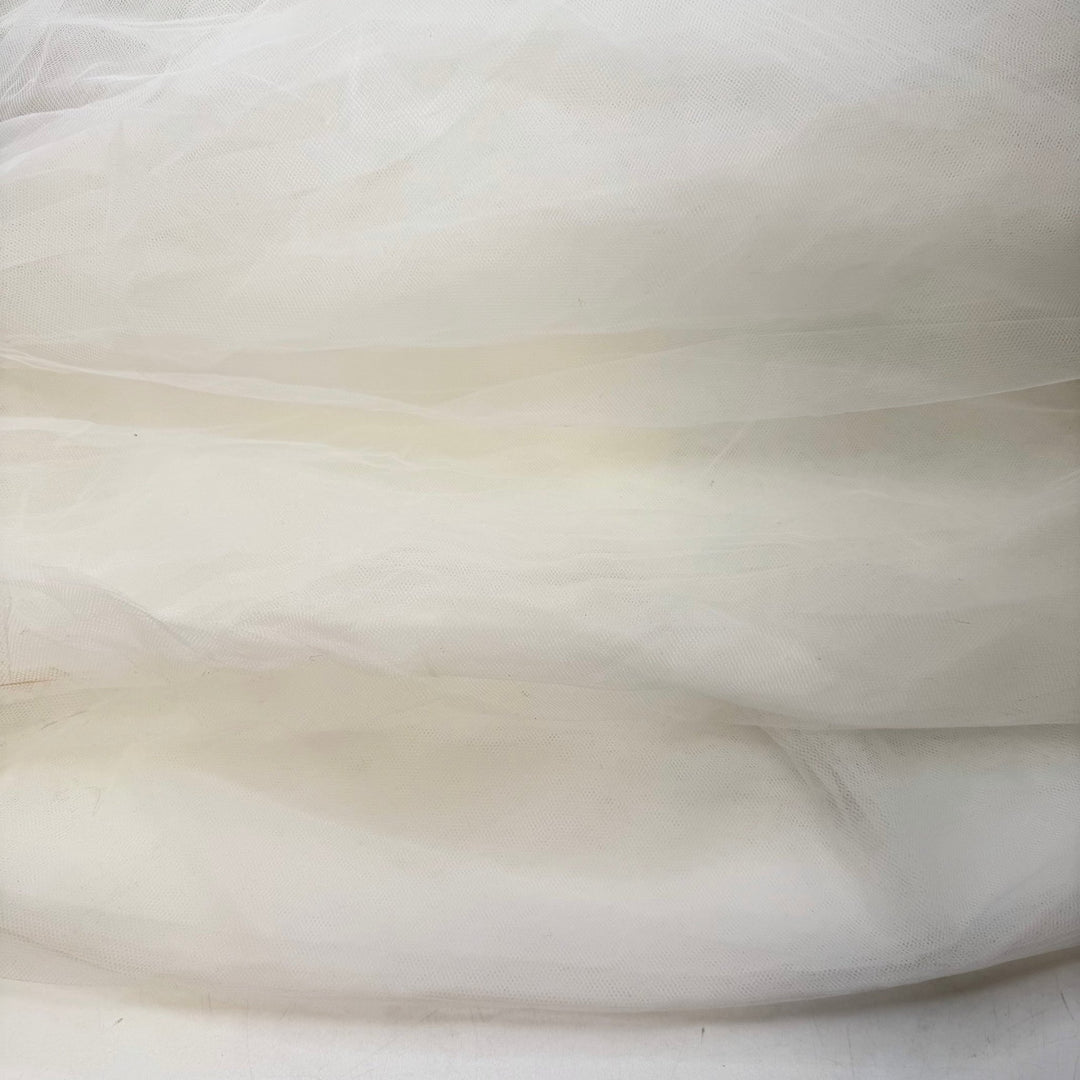 Bachelorette Party - Tulle Poly Woven - White - 3M Bundle - True Deadstock fabric Fabric by private - Sustainable Textile | FABCYCLE