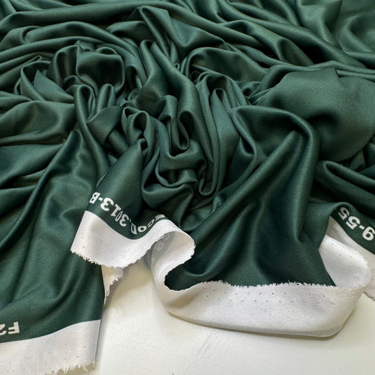 Backcountry Hiking - Chitosante Poly Knit - Dark Green - 0.95M Bundle - True Deadstock fabric Fabric by private - Sustainable Textile | FABCYCLE