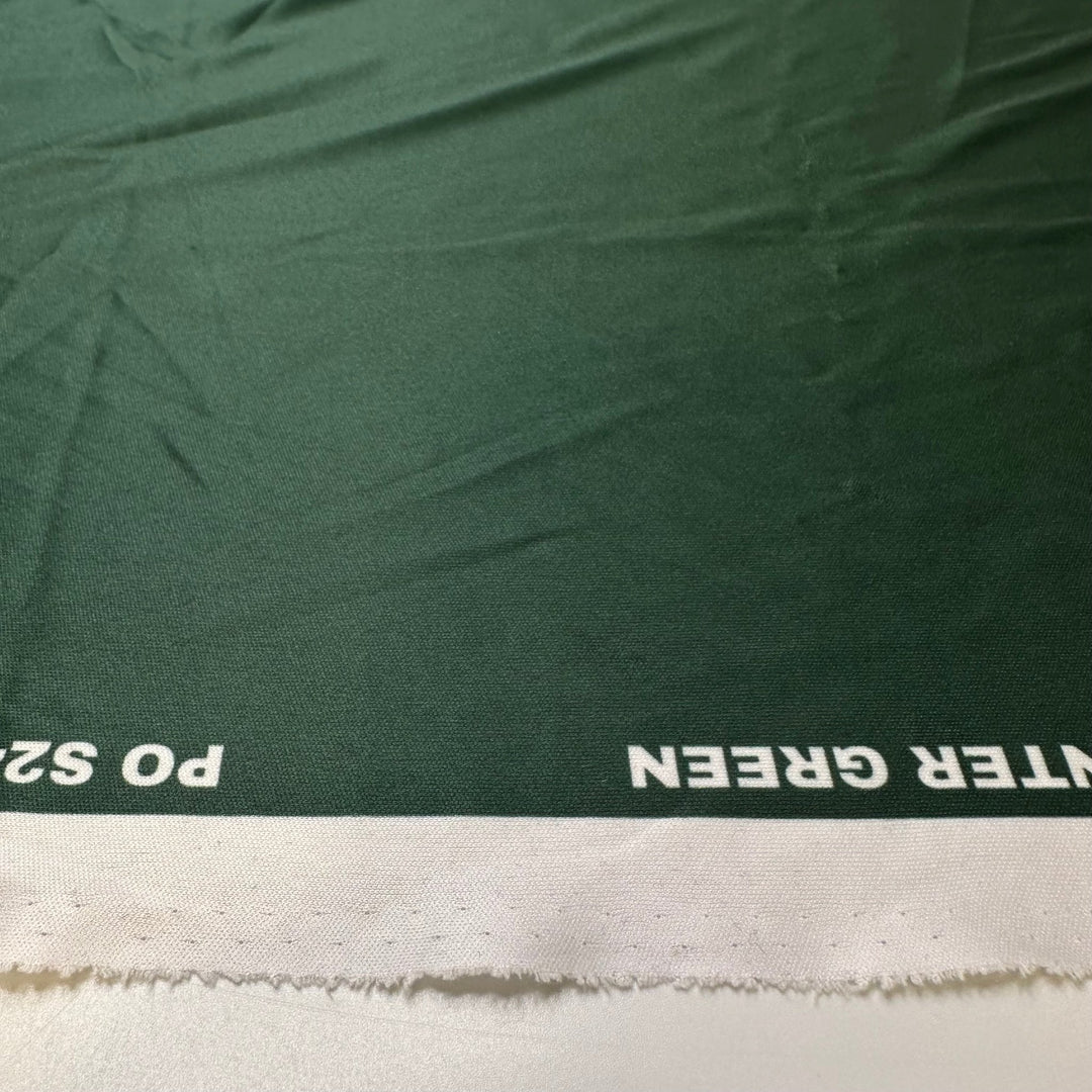 Backcountry Hiking - Chitosante Poly Knit - Dark Green - 0.95M Bundle - True Deadstock fabric Fabric by private - Sustainable Textile | FABCYCLE
