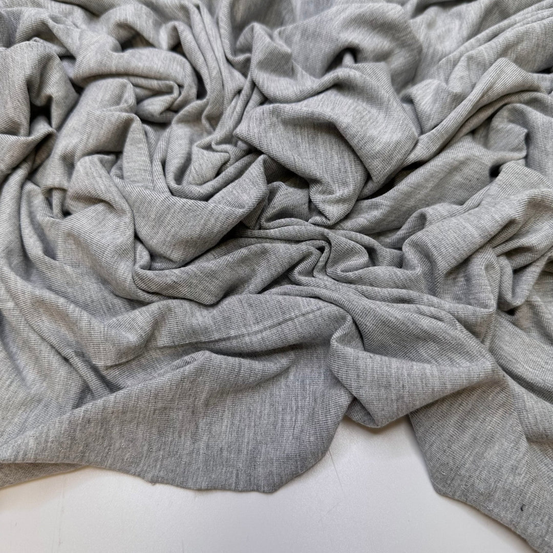 Baking Class - Jersey Natural Blend Knit - Light Grey - 1.15M Bundle - True Deadstock fabric Fabric by private - Sustainable Textile | FABCYCLE