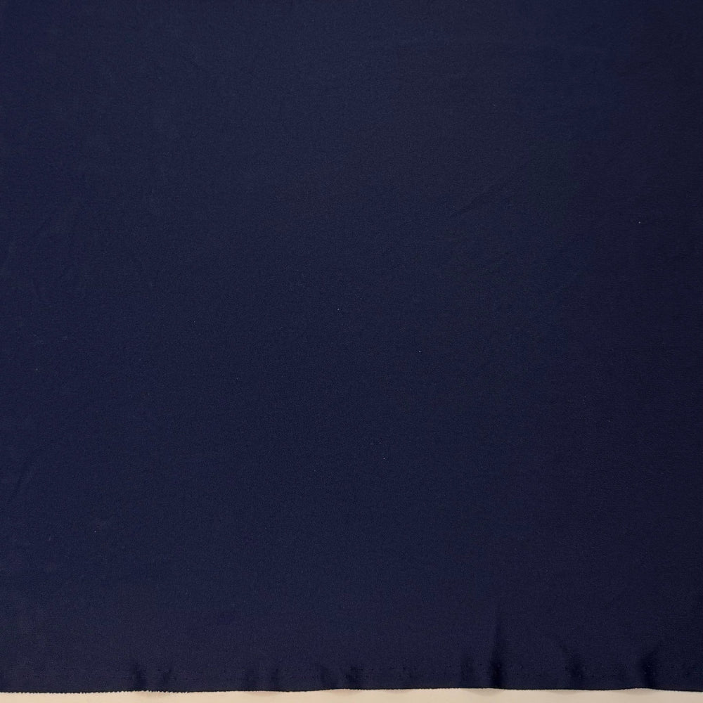 Ballpoint Needle - Jersey Polyester Blend Knit - Navy - 2M Bundle - True Deadstock fabric Fabric by private - Sustainable Textile | FABCYCLE