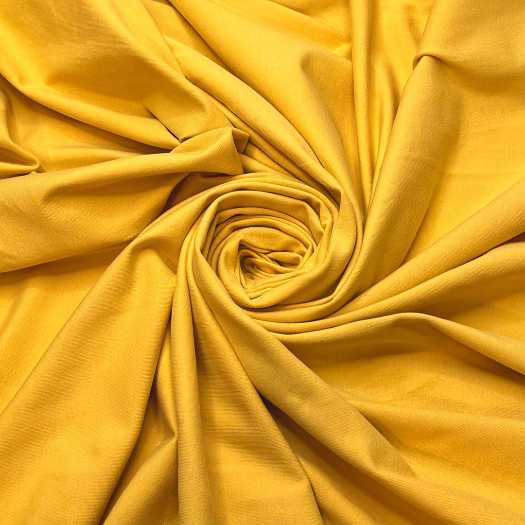 Banana Before The Race - Jersey Cotton Blend Knit - Yellow - Bundles - True Deadstock fabric Fabric by private - Sustainable Textile | FABCYCLE