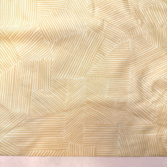 Banana Pudding - Water Resistant PU Blend Knit - Light Cream/Beige Abstract - Bundles - True Deadstock fabric Fabric by private - Sustainable Textile | FABCYCLE