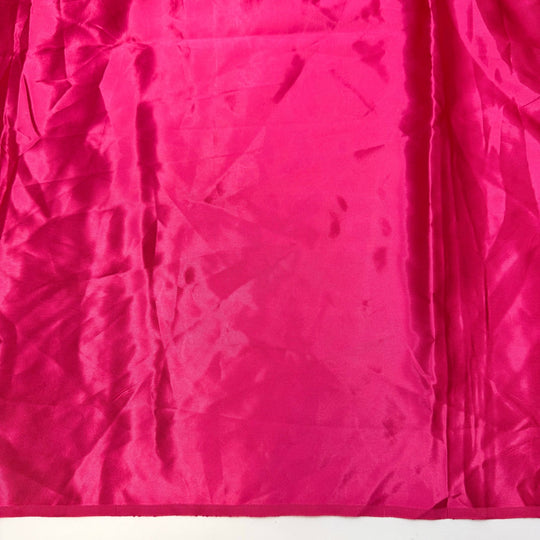 Barbie Road Trip - Satin Polyester Blend Woven - Pink - 1.2M Bundle - True Deadstock fabric Fabric by private - Sustainable Textile | FABCYCLE