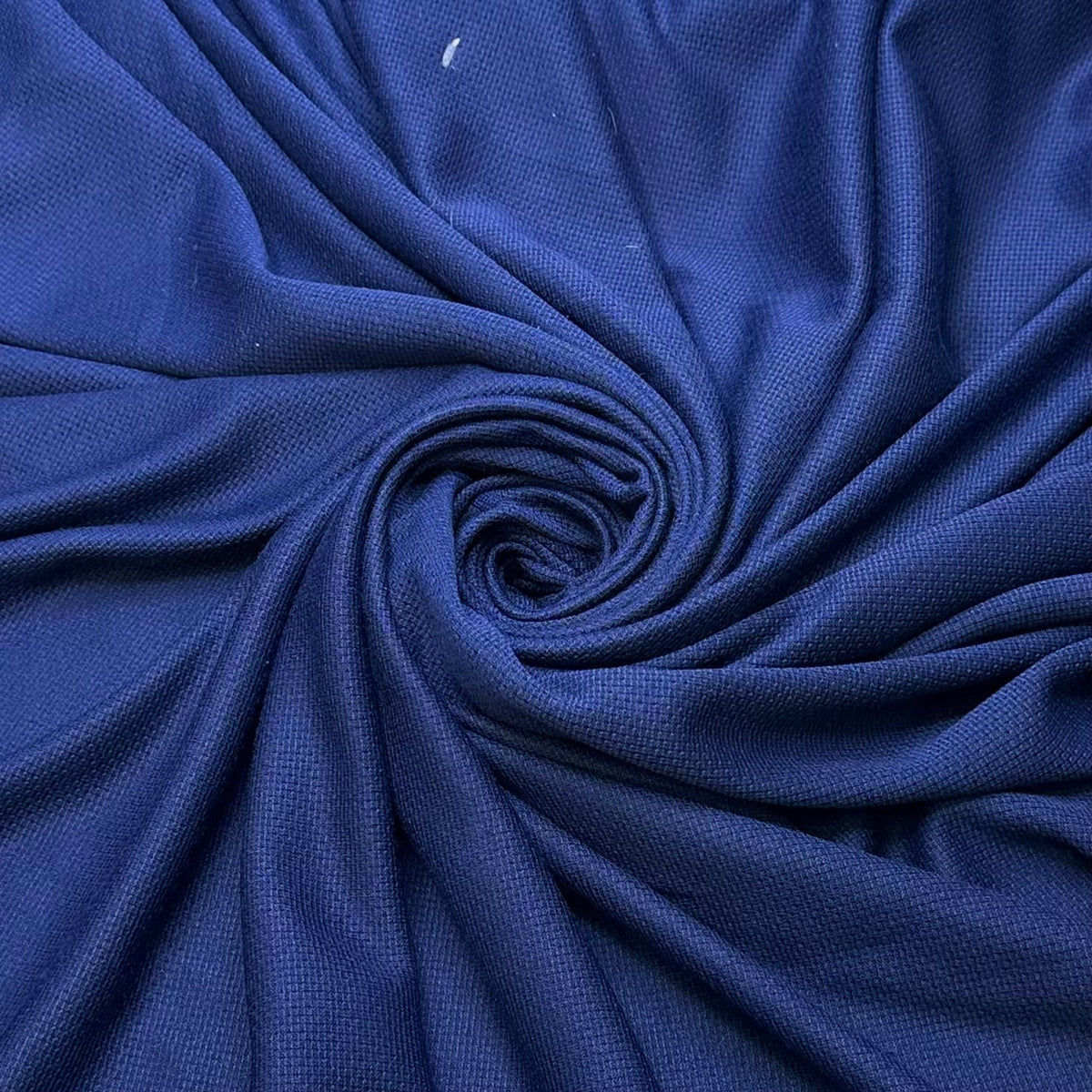 Basket Ball Player - Sport Mesh Polyester Blend Knit - Navy - 2.8M Bundle - True Deadstock fabric Fabric by private - Sustainable Textile | FABCYCLE