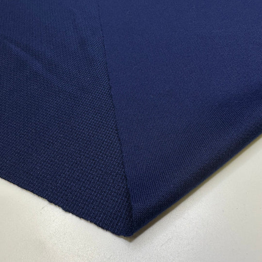 Basket Ball Player - Sport Mesh Polyester Blend Knit - Navy - 2.8M Bundle - True Deadstock fabric Fabric by private - Sustainable Textile | FABCYCLE