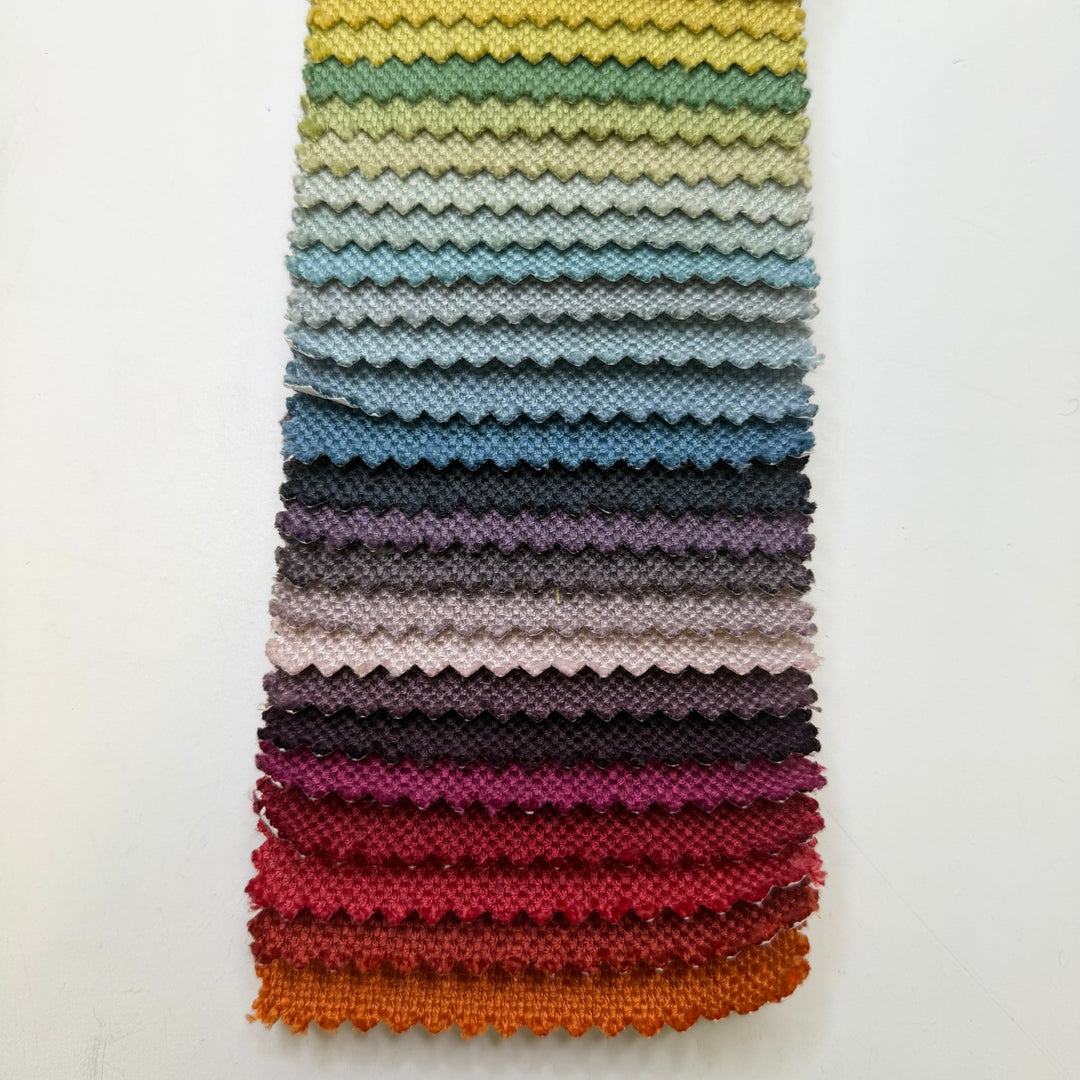 Basket Rainbow - Home Décor Sample Books - Small Rectangle - True Deadstock fabric Fabric by private - Sustainable Textile | FABCYCLE