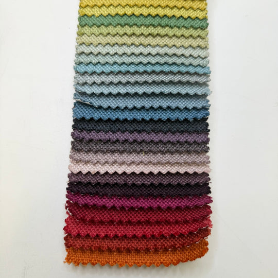 Basket Rainbow - Home Décor Sample Books - Small Rectangle - True Deadstock fabric Fabric by private - Sustainable Textile | FABCYCLE